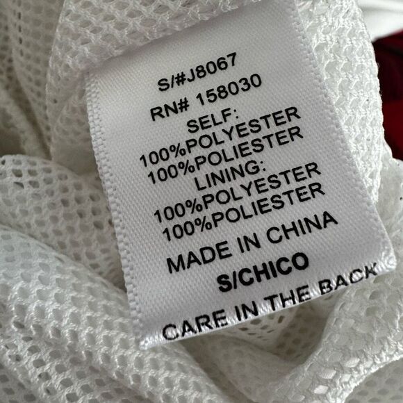 Love Tree Cropped Windbreaker Hoodie Jacket White With black Striped Small - Picture 5 of 12